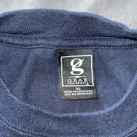 XL navy blue men’s USNA United States Naval Academy short sleeve tshirt - Picture 2 of 5